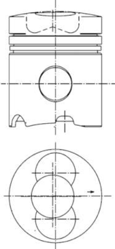 KOLBENSCHMIDT Piston