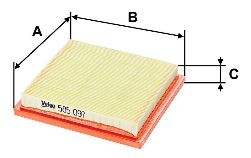 VALEO Luftfilter 585097