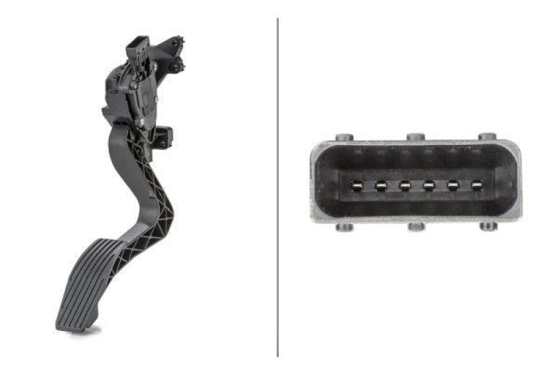 HELLA Sensor, Fahrpedalstellung 6PV 010 175-741