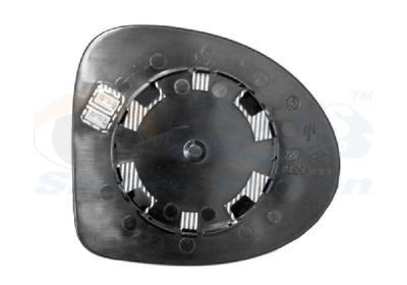 VAN WEZEL Spiegelglas, Au&szlig;enspiegel * HAGUS * 4371837