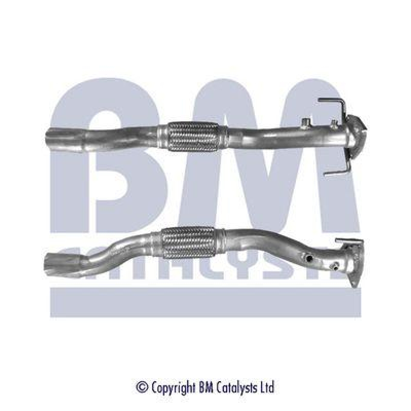 BM Catalysts Abgasrohr passend f&uuml;r Opel Corsa D 1.3 Cdti Kasten Schr&auml;gheck