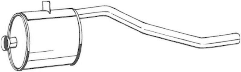 BOSAL Front Silencer