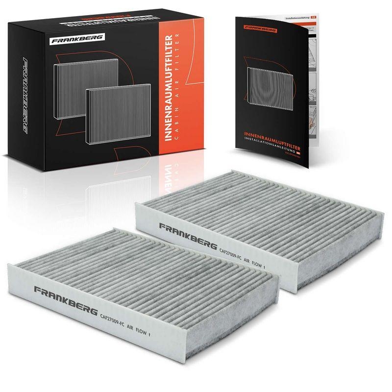 2x Frankberg Innenraumfilter Aktivkohle 5481FB0034704