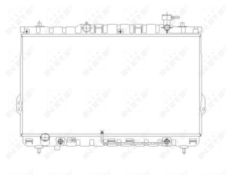 NRF Radiator, engine cooling