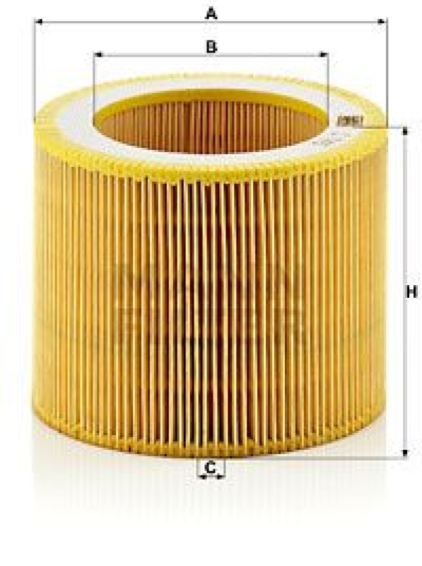 MANN-FILTER Air Filter Picolino