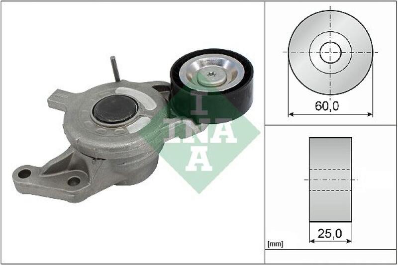 INA Belt Tensioner, V-ribbed belt