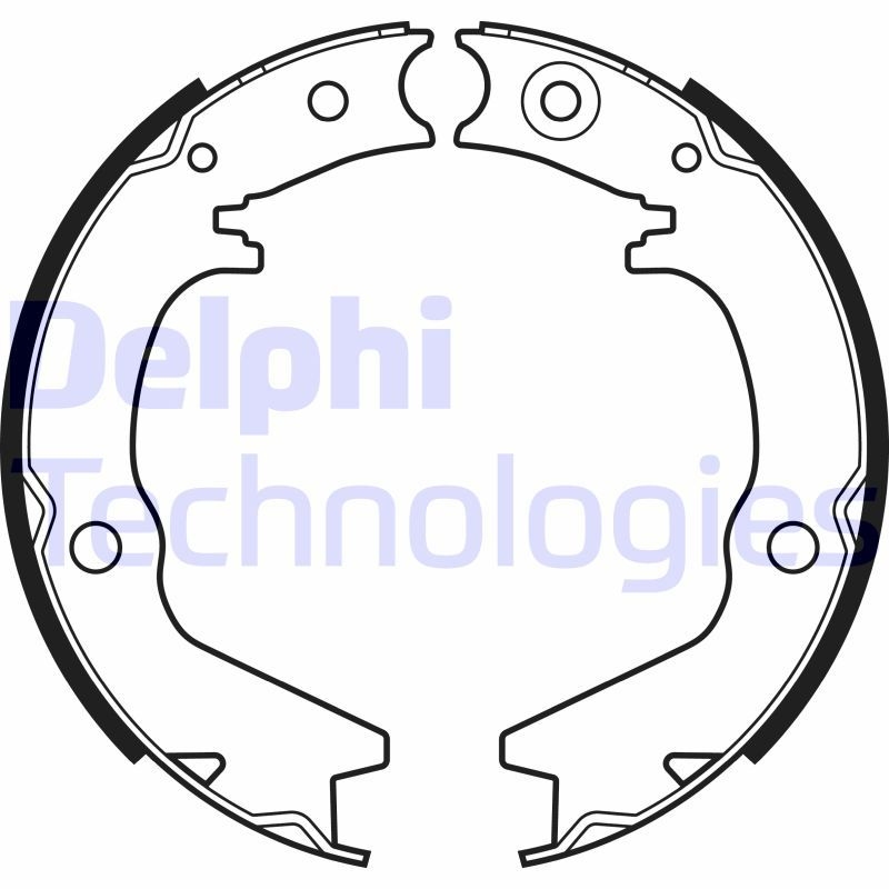 DELPHI Brake Shoe Set