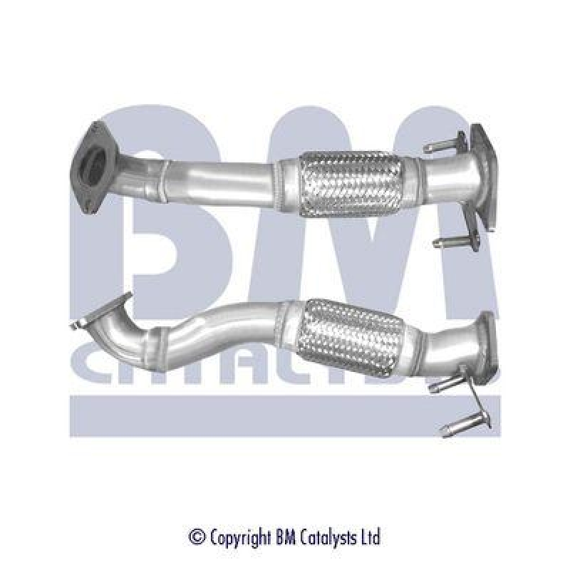 BM Catalysts Abgasrohr Vorne passend für Hyundai Santa FE 2 2.2 CRDi 4x4 GLS BM70625