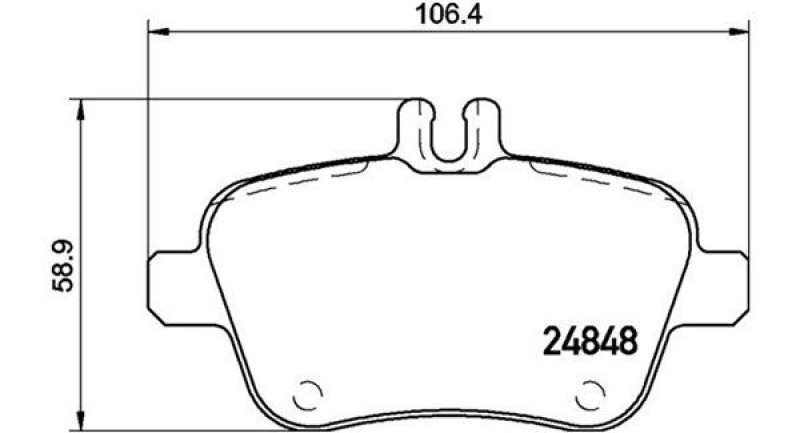 MAGNETI MARELLI Bremsbelagsatz, Scheibenbremse