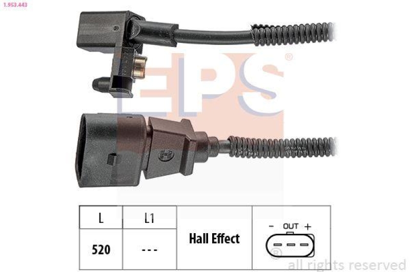 EPS Impulsgeber, Kurbelwelle Made in Italy - OE Equivalent