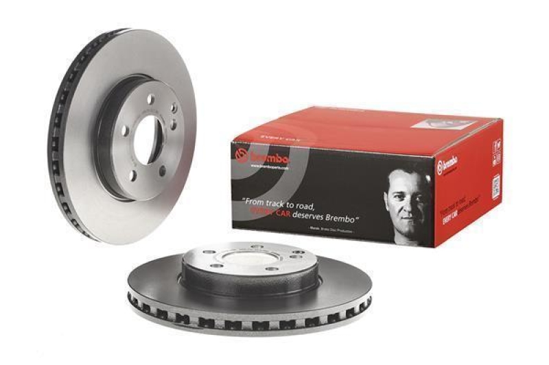 Brembo Bremsscheiben + Bremsbeläge Vorne Hinten passend für Mercedes E-Klasse