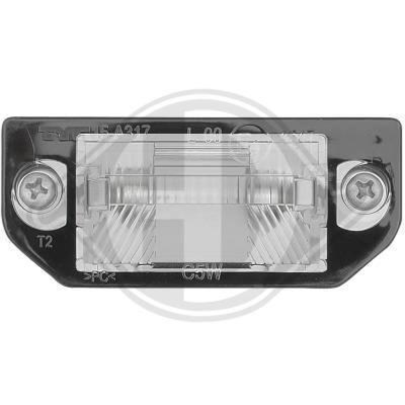 DIEDERICHS Licence Plate Light