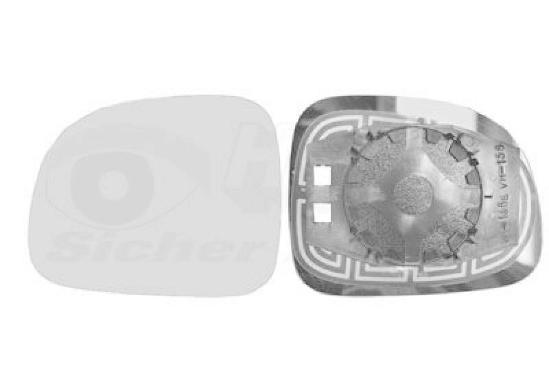 VAN WEZEL Mirror Glass, outside mirror * HAGUS *