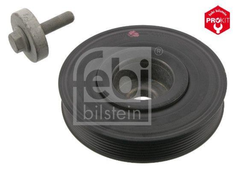 FEBI BILSTEIN Riemenscheibe, Kurbelwelle ProKit 36247