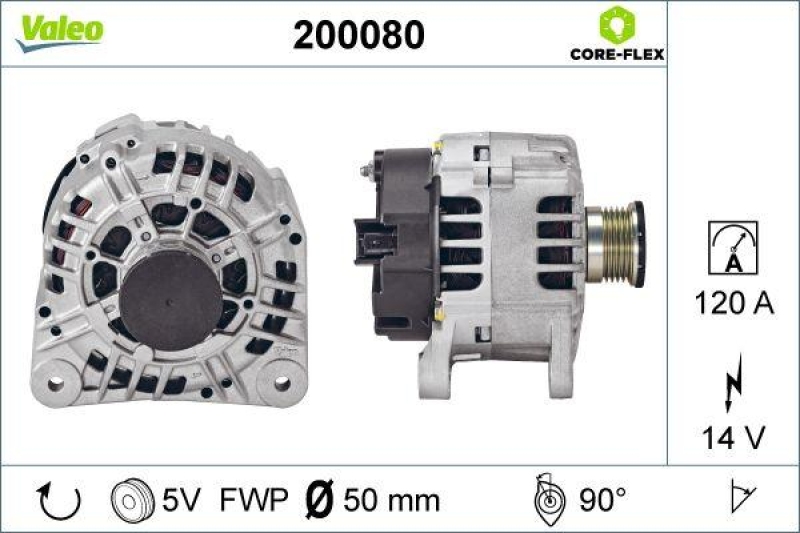 VALEO Generator VALEO CORE-FLEX