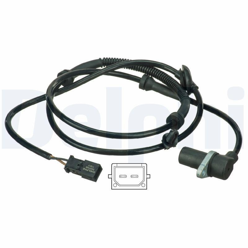 DELPHI Sensor, Raddrehzahl SS20406