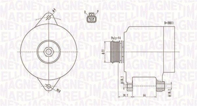 MAGNETI MARELLI Generator 63731409010