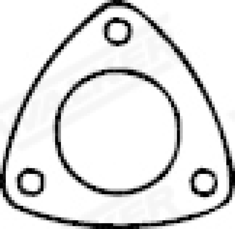 WALKER Gasket, exhaust pipe