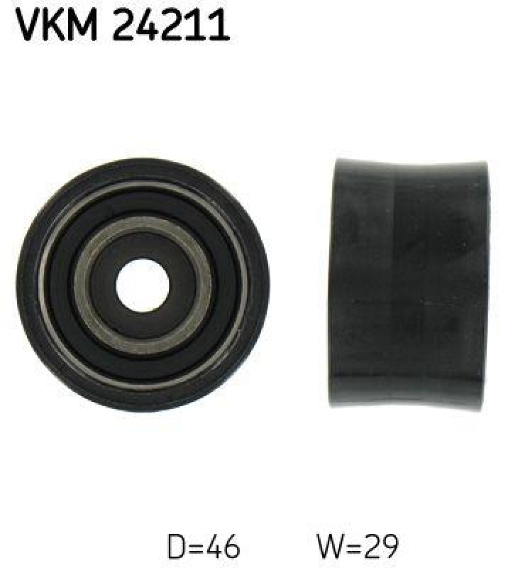SKF Umlenk-/Führungsrolle, Zahnriemen
