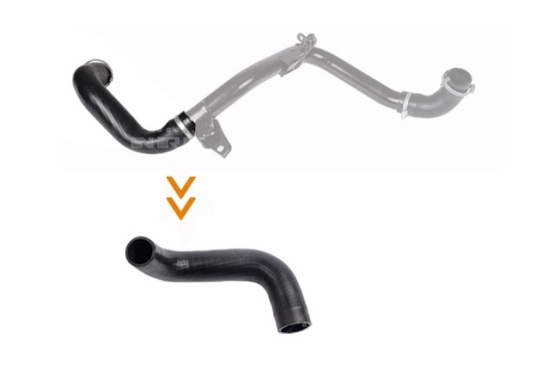 NRF Ladeluftschlauch EASY FIT 166204