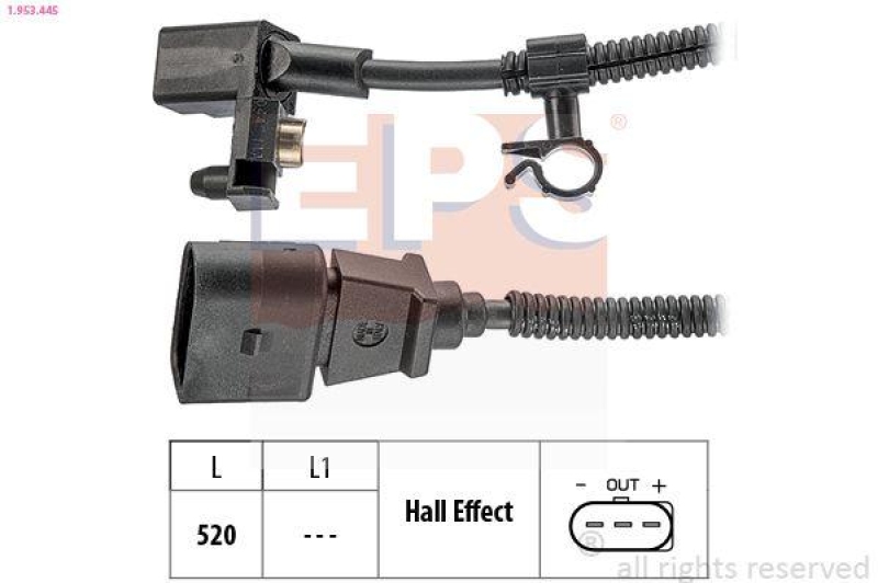 EPS Impulsgeber, Kurbelwelle Made in Italy - OE Equivalent