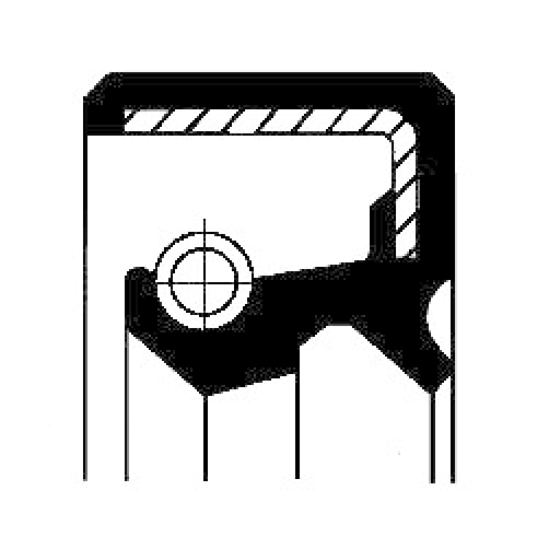 CORTECO Shaft Seal, injector pump