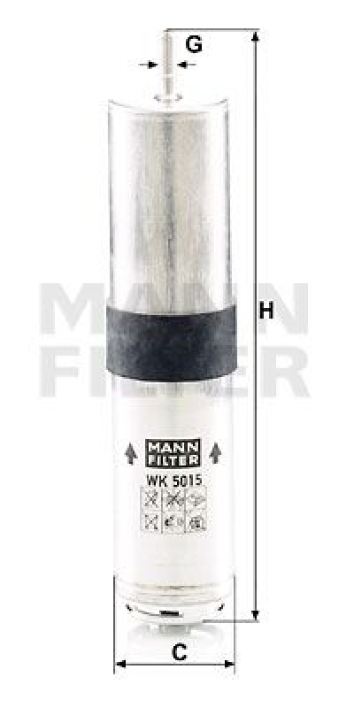 MANN-FILTER Kraftstofffilter