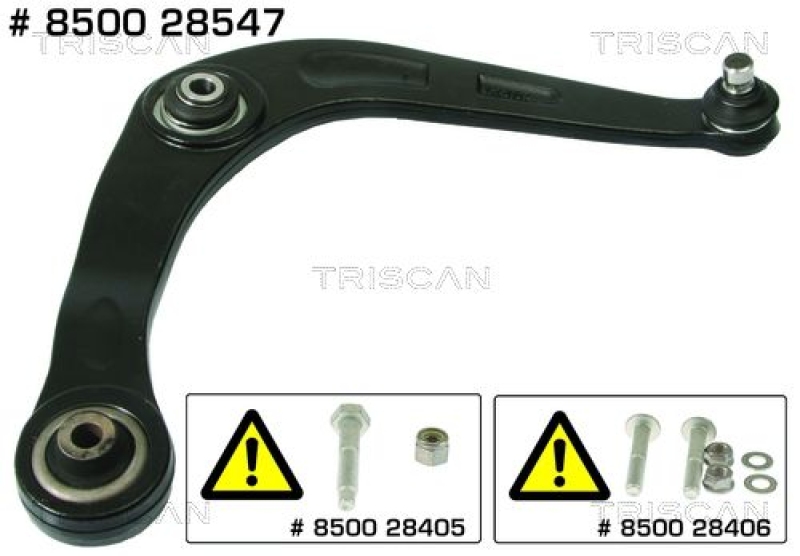 TRISCAN Track Control Arm