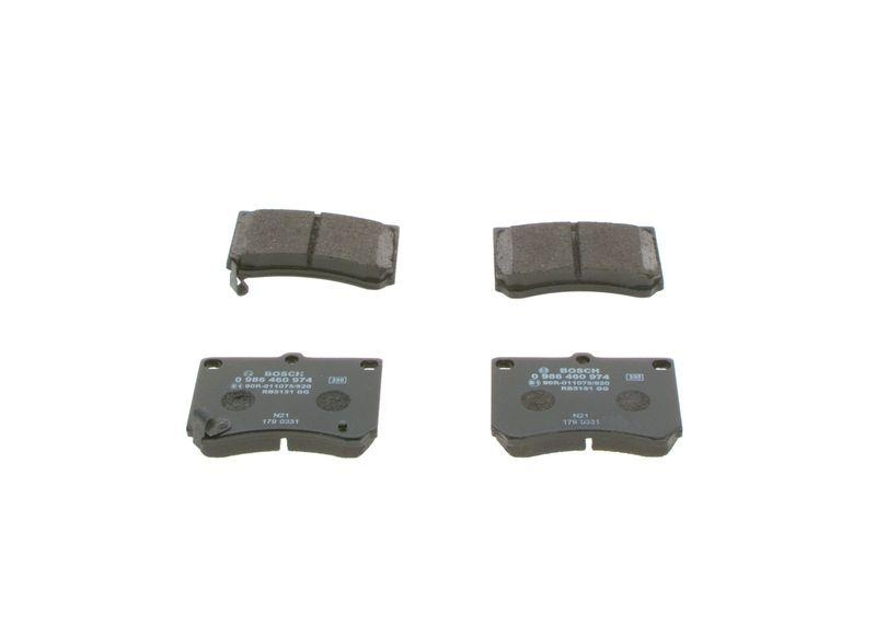BOSCH Brake Pad Set, disc brake