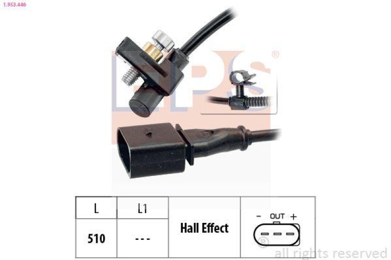 EPS Impulsgeber, Kurbelwelle Made in Italy - OE Equivalent