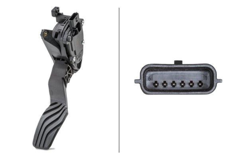 HELLA Sensor, Fahrpedalstellung 6PV 012 902-701