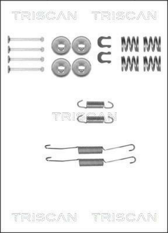 TRISCAN Accessory Kit, brake shoes