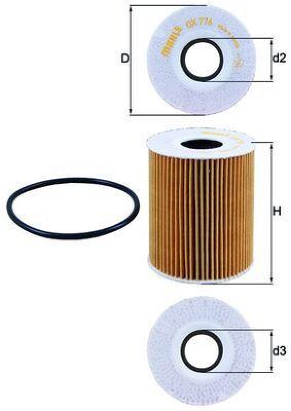 MAHLE Ölfilter