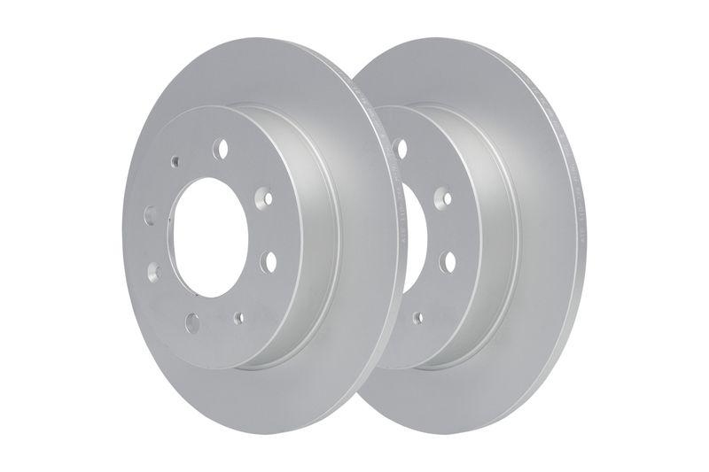 2x ATE Bremsscheiben Bremsbel&auml;ge Bremse passend f&uuml;r KIA Cerato 1 1....