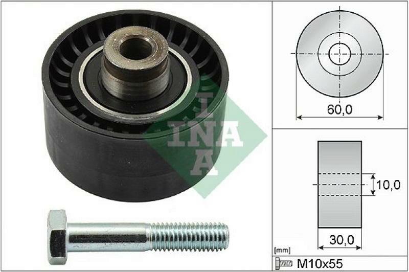 INA Deflection/Guide Pulley, timing belt