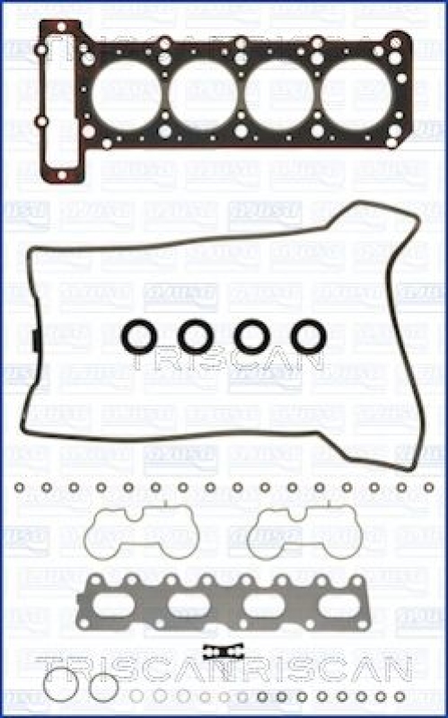 TRISCAN Gasket Set, cylinder head FIBERMAX