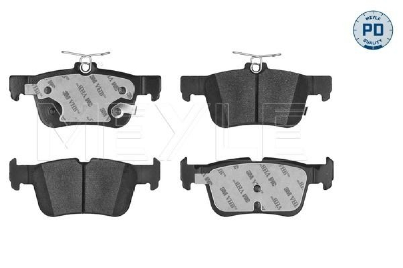 MEYLE Brake Pad Set, disc brake MEYLE-PD: Advanced performance and design.