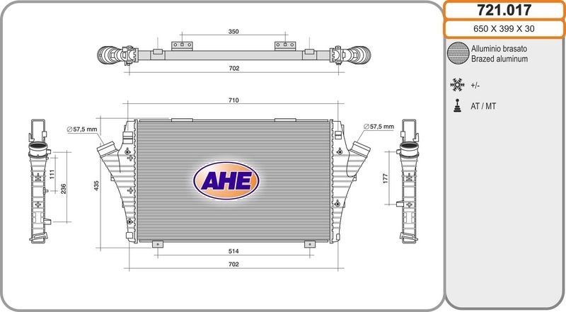AHE Charge Air Cooler