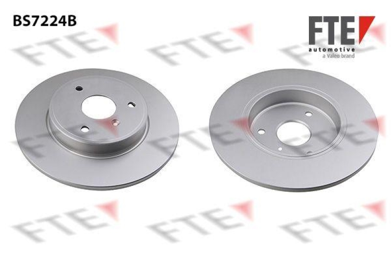 2x FTE Bremsscheibe COATED RANGE 9082119
