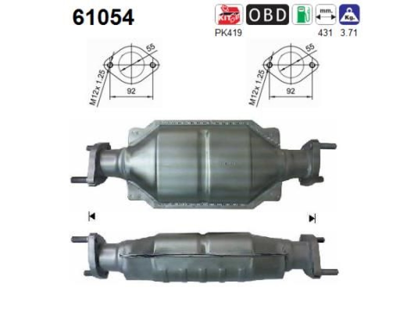 AS Katalysator 61054