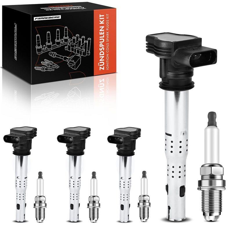 4x Frankberg Z&uuml;ndspule+4x Z&uuml;ndkerze 5481FB0015407