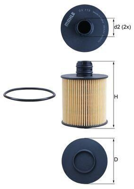 MAHLE Oil Filter