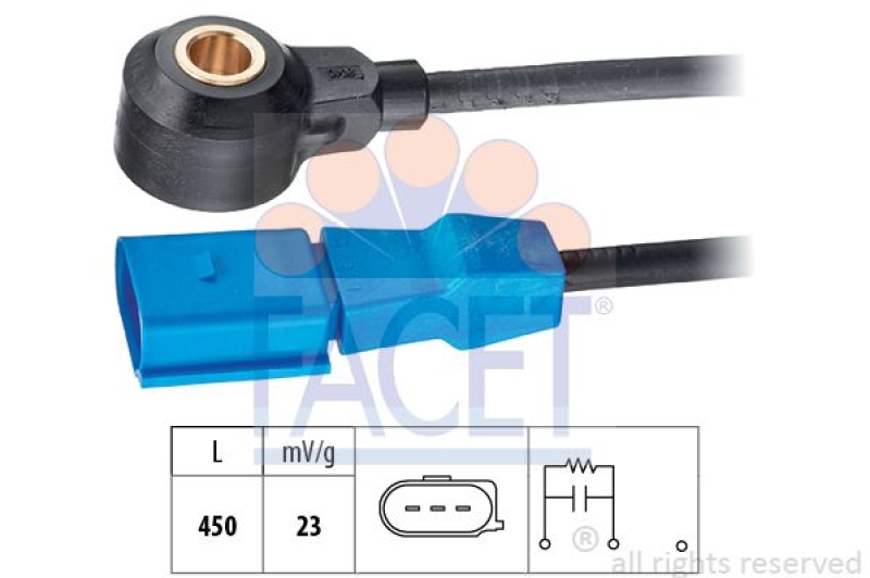 FACET Klopfsensor Made in Italy - OE Equivalent