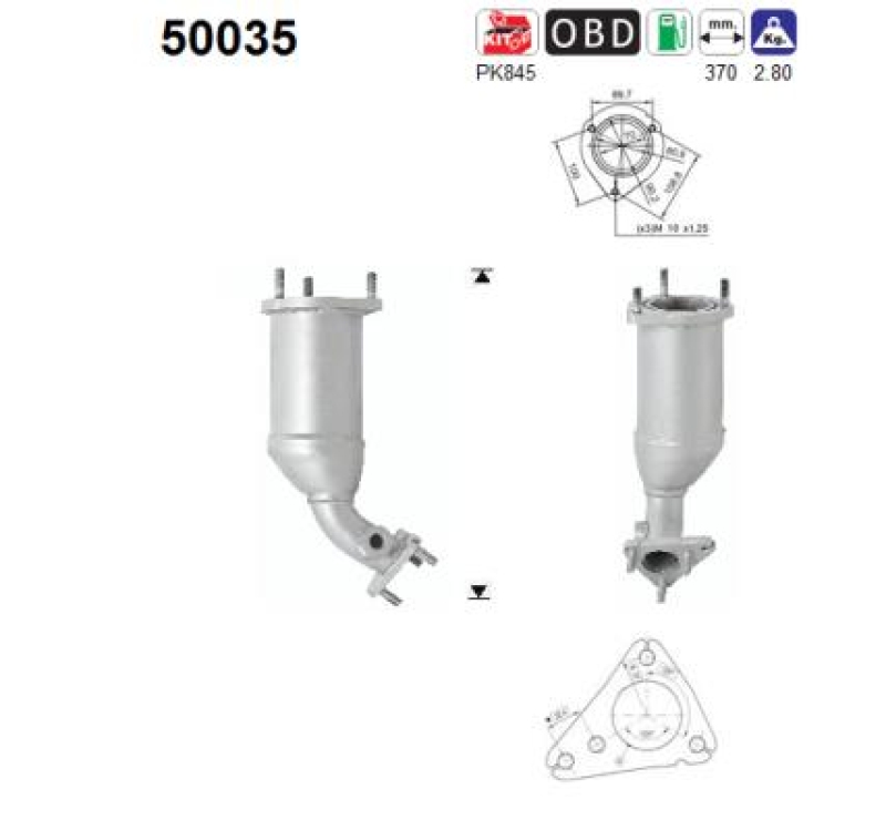 AS Katalysator 50035