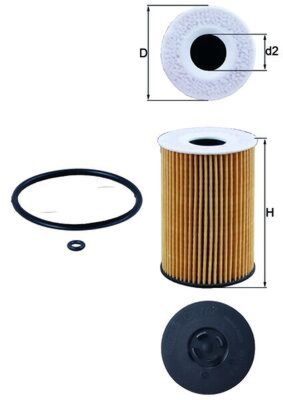 MAHLE Ölfilter