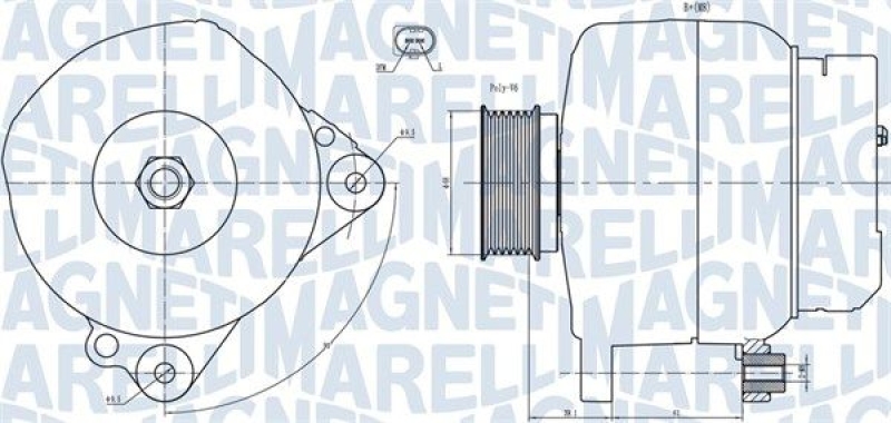 MAGNETI MARELLI Alternator