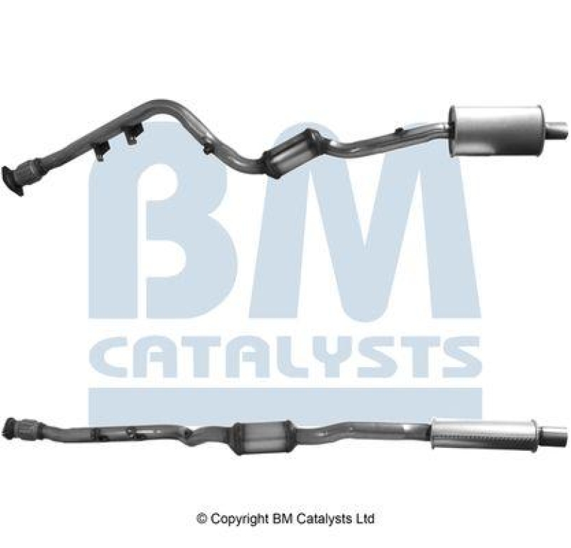 BM CATALYSTS Catalytic Converter Approved
