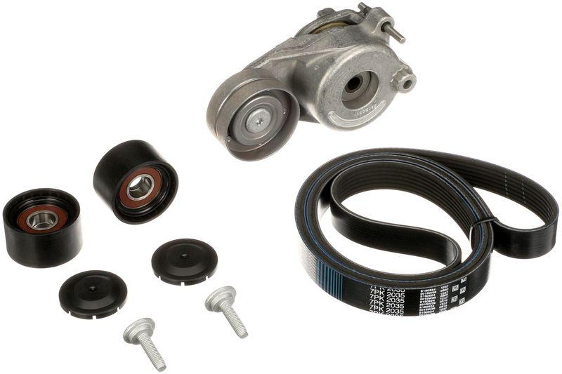 GATES Water Pump + V-Ribbed Belt Set Micro-V&reg; Kit