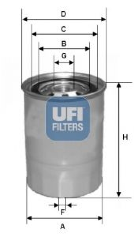 UFI Kraftstofffilter