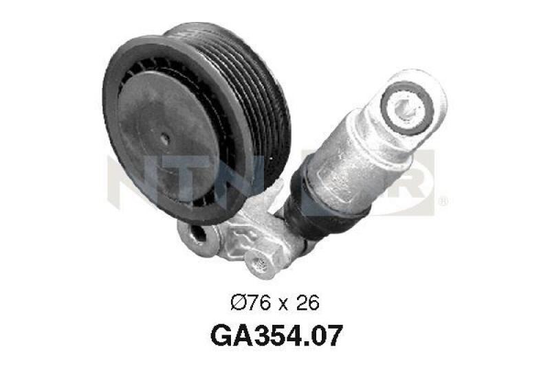 SNR Tensioner Pulley, v-ribbed belt